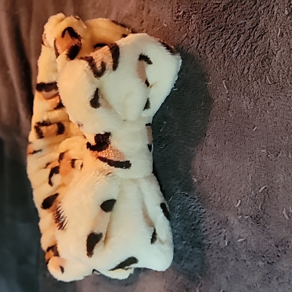 Girls Leopard Headband with Bow